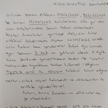 Tekrarlayan Saat Arızası Ve İlgisiz Servis Mağduriyeti