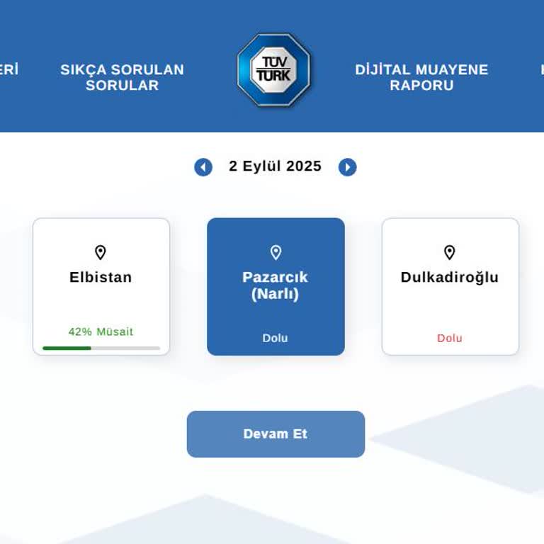 Tüvtürk Muayene Randevusu Bulunamıyor, Cezayla Karşı Karşıyayım