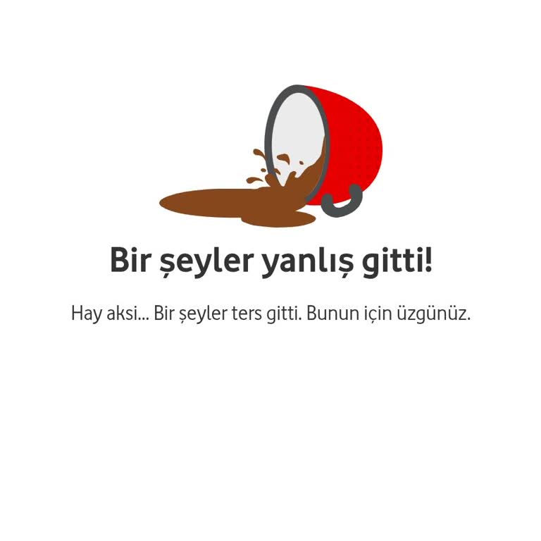 Vodafone Hediye Çarkı Hatası Nedeniyle İnternet İhtiyacım Karşılanmıyor