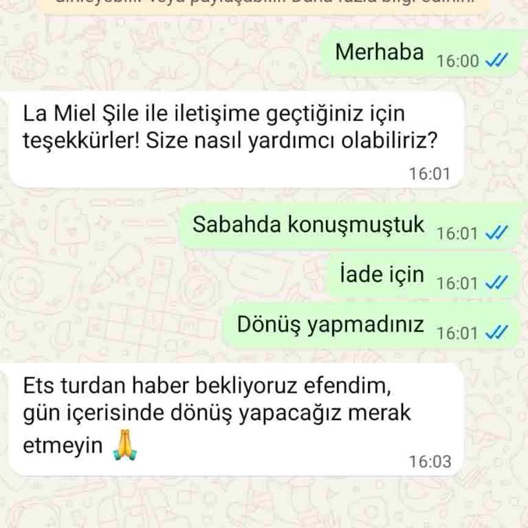 Acil Sağlık Nedeniyle Kullanmadığım Gece Ücretinin İadesi Yapılmadı