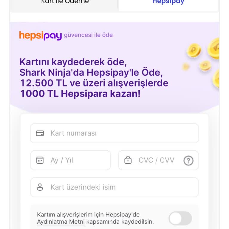 Kampanya Şartlarına Rağmen 1000 TL Hepsipara Hesabıma Yüklenmedi