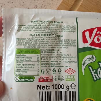 Yörükoğlu Kaşar Peynirinde Yabancı Cisim Çıkması Ve Mağduriyet