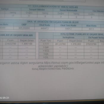 Yerleştirme Sonucu Hatası Nedeniyle Hiçbir Programa Yerleşemedim
