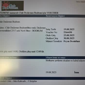 Otelde Oda Sorunları Ve İlgisiz Hizmet Nedeniyle Mağduriyet