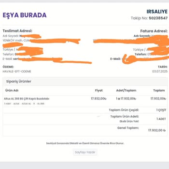 Buzdolabı Siparişim Gönderilmedi, Ücret İadesi Yapılmıyor