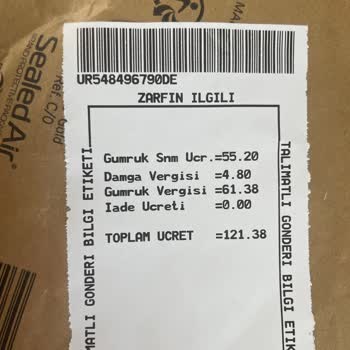 Eksik Parça Gönderiminde Haksız Kargo Ücreti Alındı