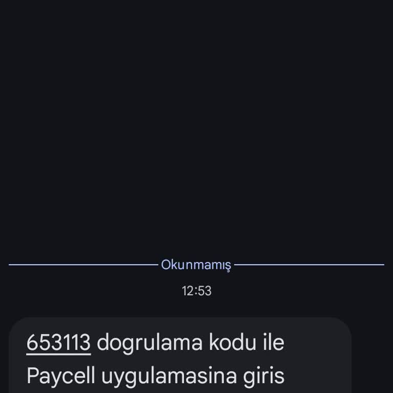 Üye Olmadığım Paycellden Gelen Şifre Mesajları Ve Güvenlik Endişesi