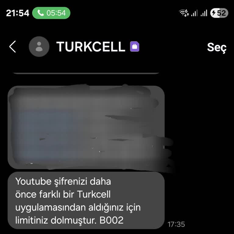 Kampanya Hediyesi Youtube Premium Üyeliği Hesabıma Tanımlanmadı