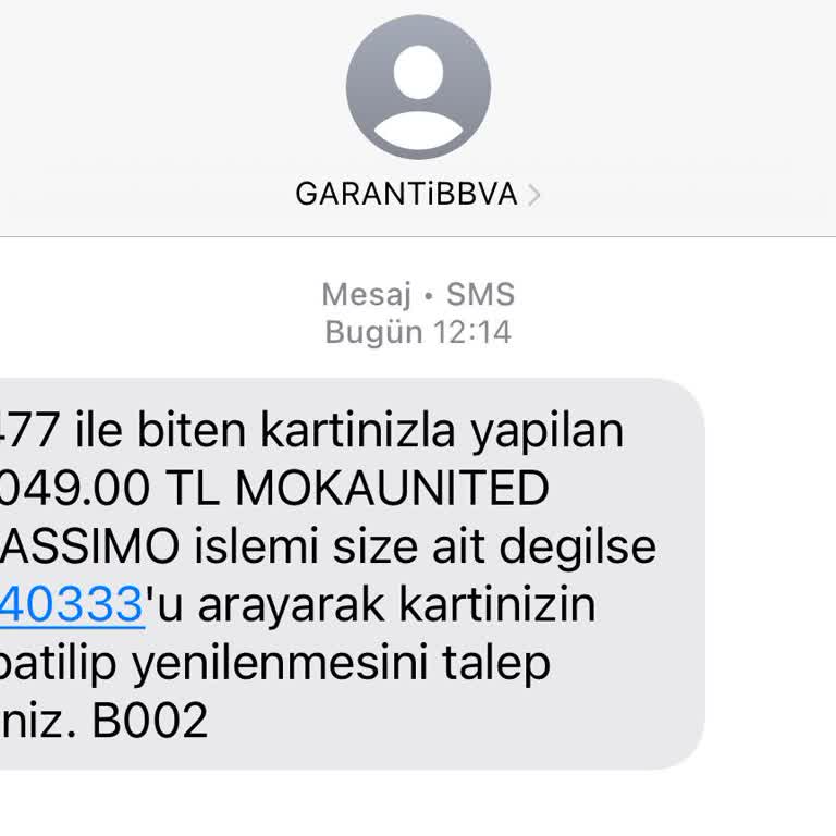Kredi Kartımdan Bilgim Dışında Yüksek Tutar Çekildi, Acil Destek Bekliyorum