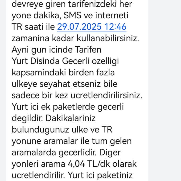 Onayım Olmadan Yansıtılan Yurtdışı Ücreti Ve Hatalı Fatura Talebi