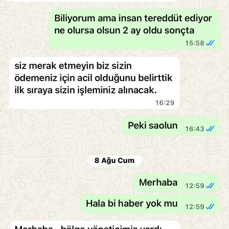 Satış Sonrası Ödeme Yapılmaması Ve Bilgi Eksikliği