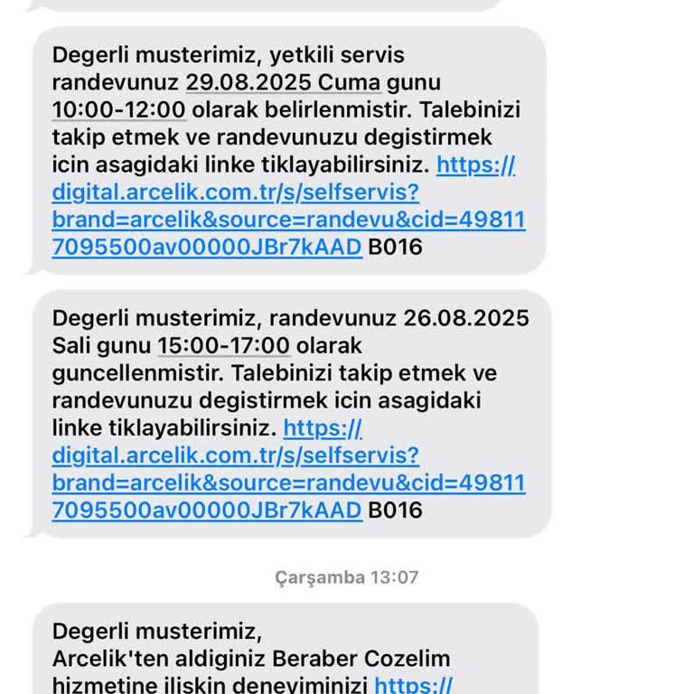 Arçelik Klimam Soğutmuyor, Servis Randevusuna Rağmen Hizmet Alamadım