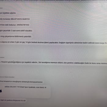 Ayakkabı Değişimi Talebim Reddedildi, Süreçte Çözüm Sunulmadı