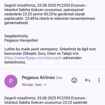 Uçuşa Alınmama Ve Mağduriyet: Pegasus'tan Yanıtsız Kalan Bilet İadesi Talebim