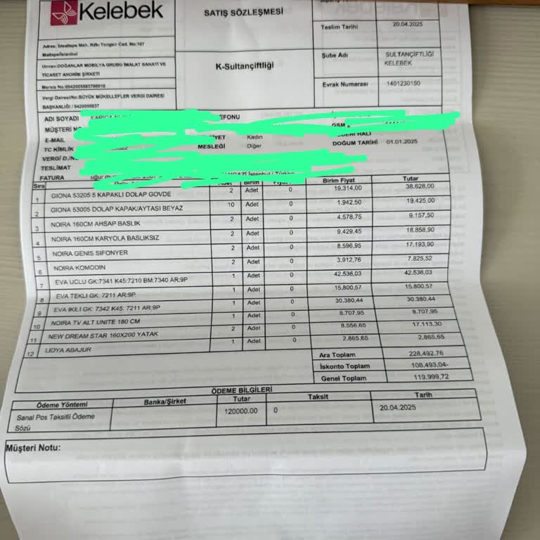 150 Gündür Teslim Edilmeyen Gardırop Ve İletişim Sorunu