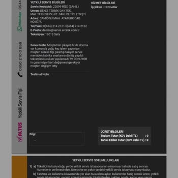 İlk Haftadan Beri Arızalı Televizyonumun Değişimi Talebim Reddedildi, Mağdurum
