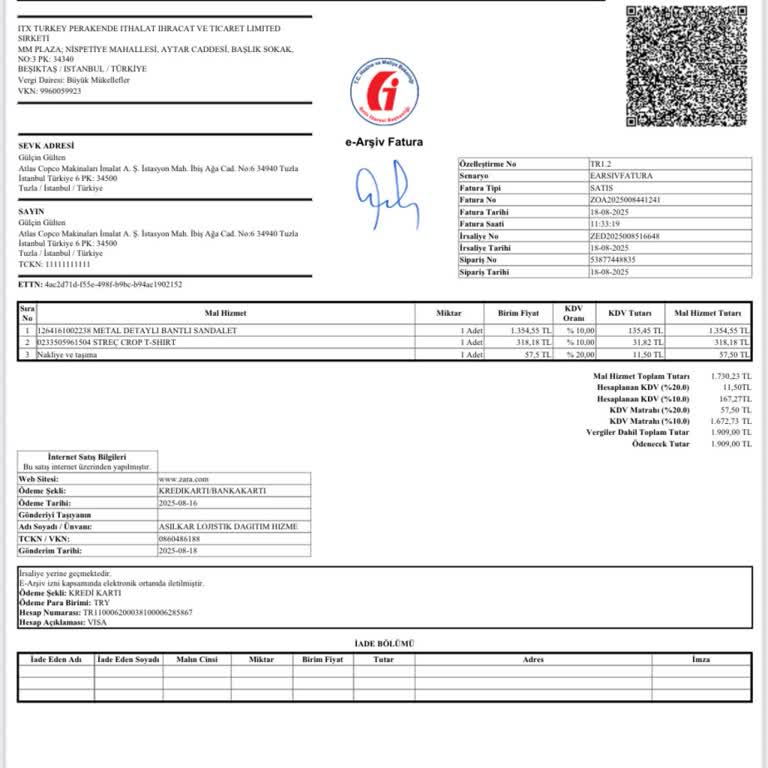 Zara Siparişim Teslim Edilmiyor, Kargoist'e Ulaşılamıyor!