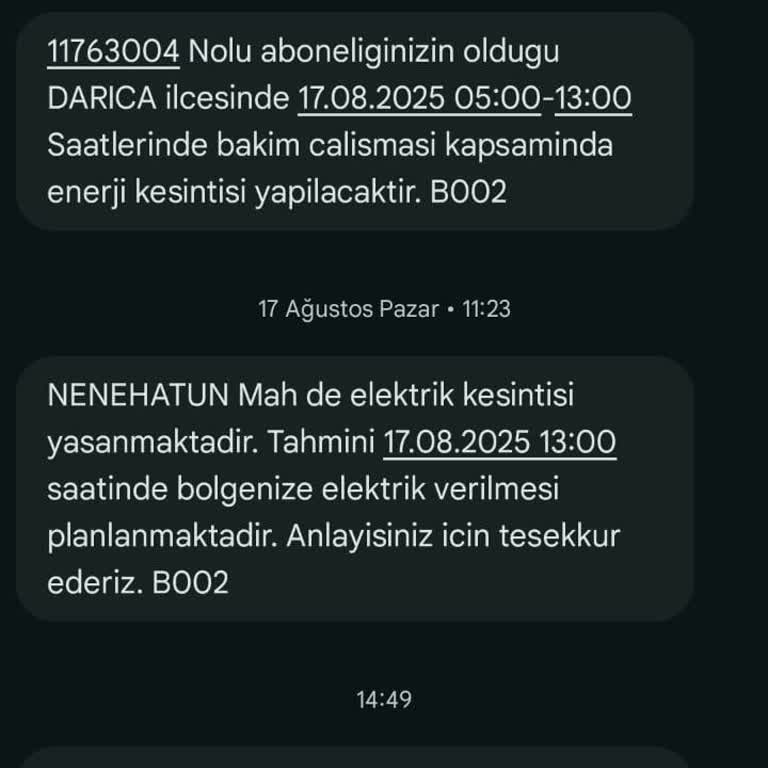 Sürekli Elektrik Kesintileri İşimi Ve Günlük Hayatımı Aksatıyor