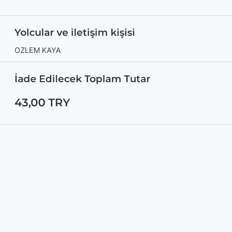 Bilet İptalinde Ödemenin Büyük Kısmı İade Edilmedi, Düşük Tutar Adil Değil