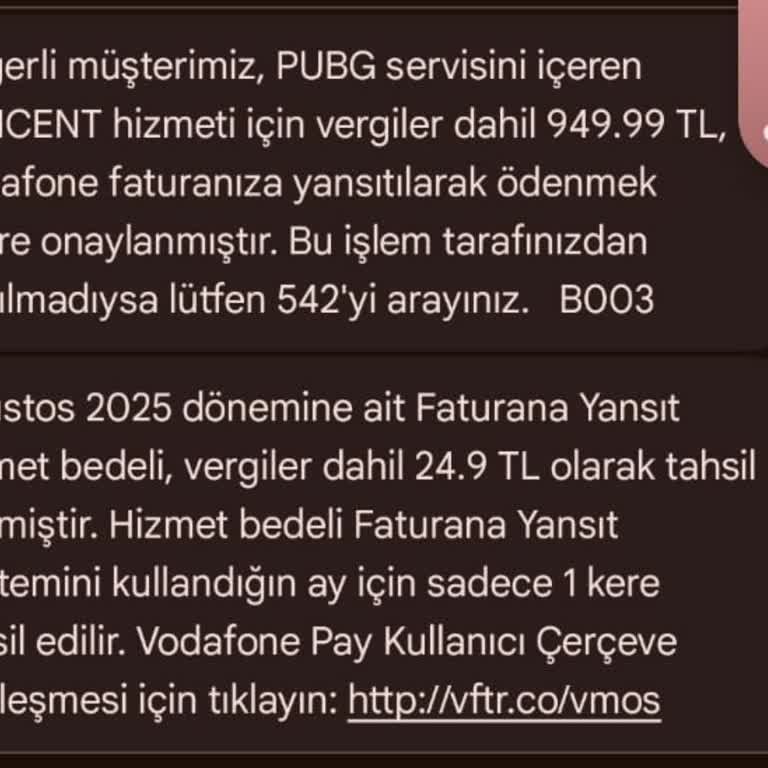 Faturama İzinsiz Oyun Alımı Yansıtıldı, Ücret İadesi Talep Ediyorum