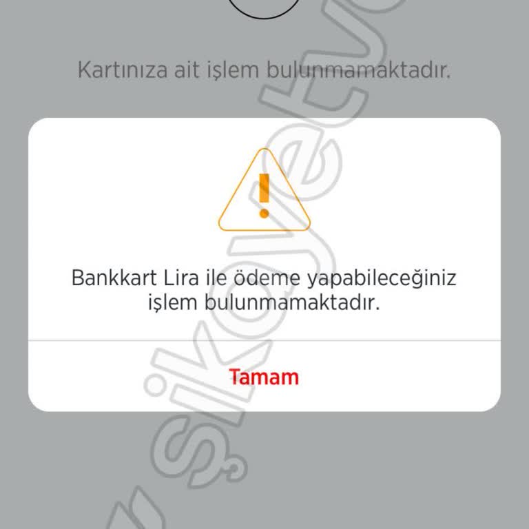 Bankkart Lira Puanlarımı Kullanamıyorum, Mağduriyetim Giderilmiyor