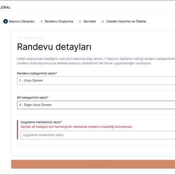 Uzun Dönem Vize Randevusu Alınamıyor, Sistem Mağduriyet Yaratıyor