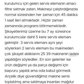 Yeni Alınan Arçelik Çamaşır Makinesi Ve Buzdolabında Ciddi Sorunlar Ve İade Talebi