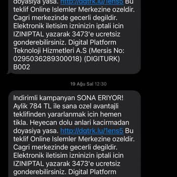 Kampanya Linki Açılmıyor, Müşteri Hizmetlerinden Çözüm Alınamıyor