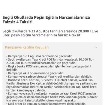 Faizsiz Taksit Kampanyası Sözünü Yerine Getirmeyen Banka Mağduriyeti