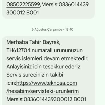 Teknosa'dan Garanti Sürecinde İlgisizlik Ve Mağduriyet