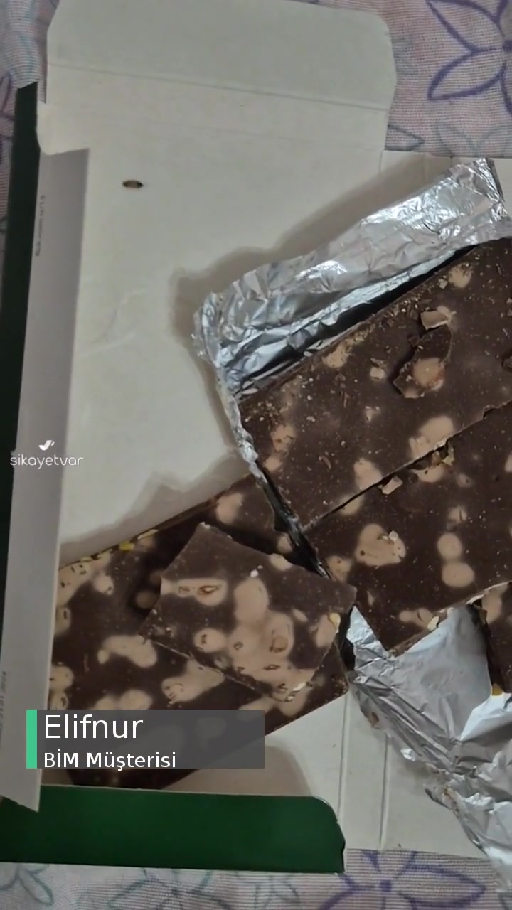 BİM'den Aldığım Buono Marka Çikolata Kurtlu Çıktı! videonun kapak resmi