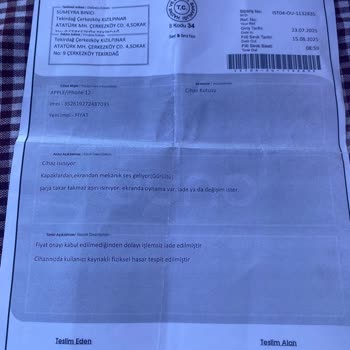 İphone 12 Batarya Sonrası Sürekli Arıza Ve Yetersiz Servis Desteği