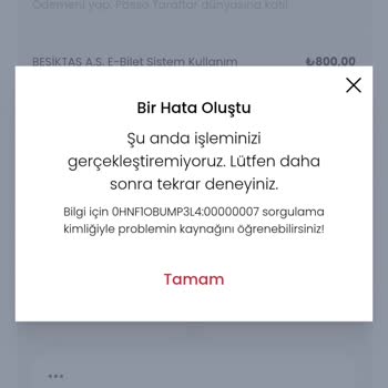 Passolig Beşiktaş Kart Başvurusunda Ödeme Hatası Ve Çözüm Eksikliği