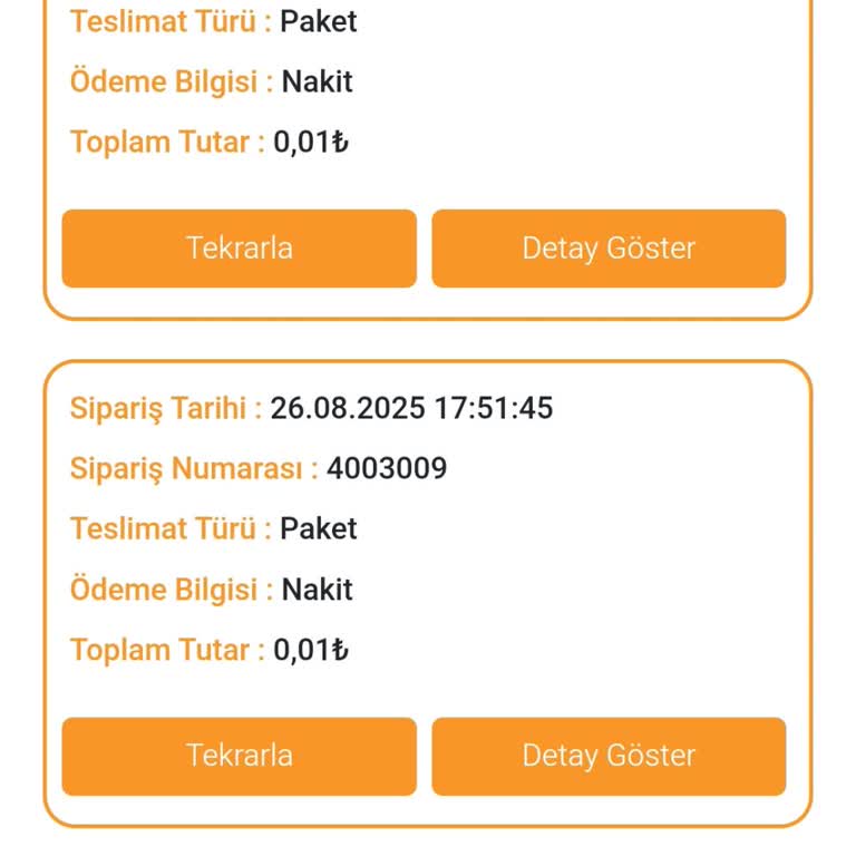 Köfteci Yusuf Siparişlerim Geç Ve Soğuk Teslim Ediliyor, Şube Sorunu Çözmüyor