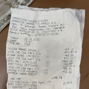 Carrefour SA Son Kullanma Tarihi Geçmiş Ürün Satışı Sağlığımı Tehlikeye Attı