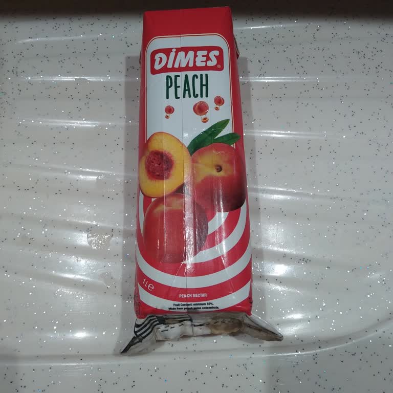 Dimes Gıda Meyve Suyu Kutusunda Zımba İle Kapatılmış Alt Kısım Endişesi
