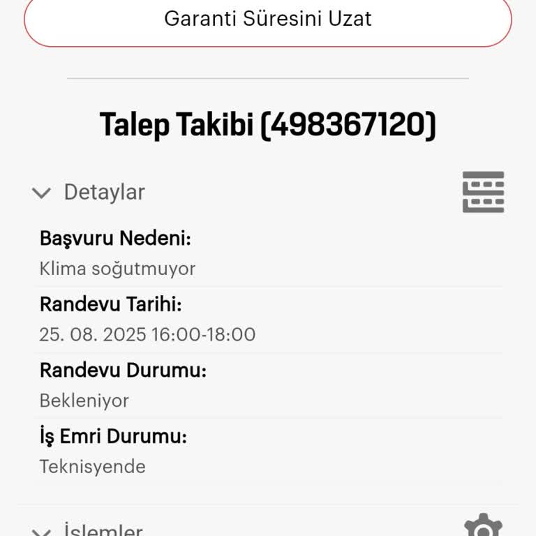 Altus Klimam Arızalı Servis Defalarca Randevu Verip Gelmedi Mağduriyetim Devam Ediyor