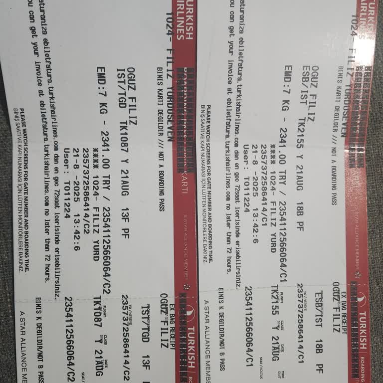 Bagaj Ücretinde Tutarsızlık Ve Haksız Tahsilat