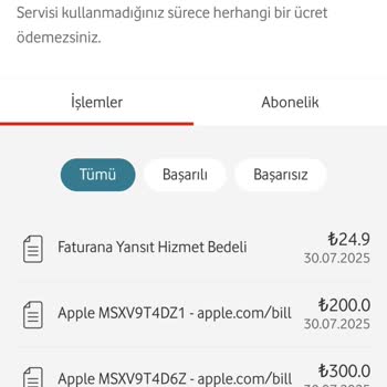 Onayım Olmadan Yapılan İşlemler Nedeniyle Faturama Haksız Ücret Yansıtıldı
