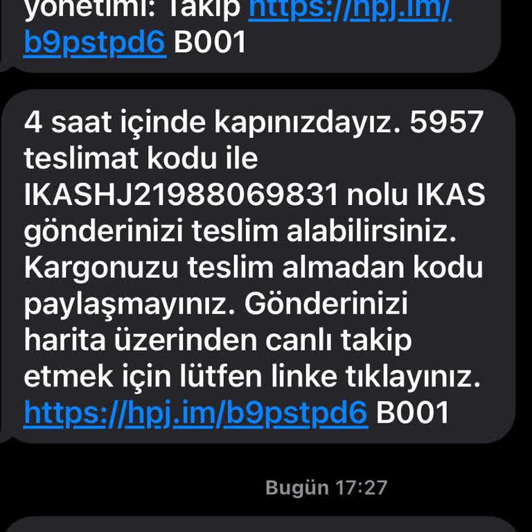 Teslim Tarihinde Ulaşmayan Kargo Ve Yetersiz Bilgilendirme