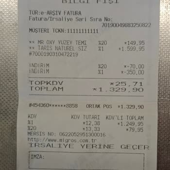 Migros MoneyPay İade Tutarı Eksik Yatırıldı, Sorunum Çözülmüyor