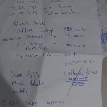 Tadilat İşinde Eksik Hizmet Ve Mağduriyet Yaşadım