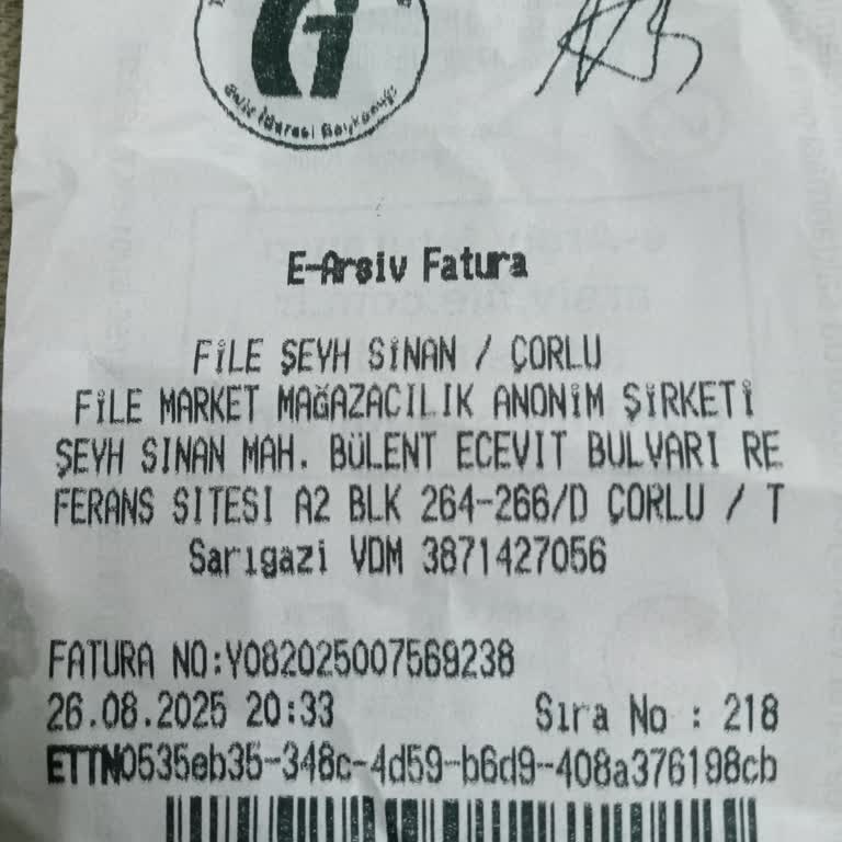 File Markette Plastik Poşet Seçeneği Sunulmuyor Fiyatlar Yüksek