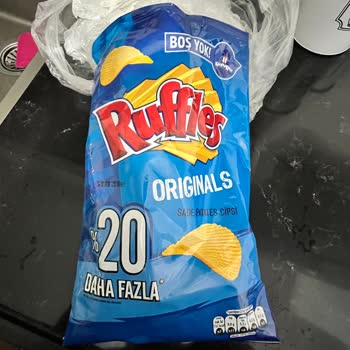 Ruffles Cips Paketinde Kıl Benzeri Yabancı Maddeyle Karşılaştım
