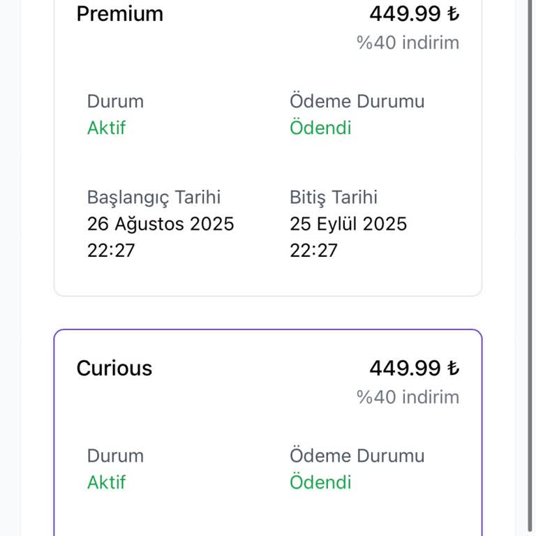 Revelio Satın Aldığım Paketlere Rağmen Hizmete Erişim Sağlayamıyorum