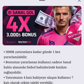 Bankobet Kazandığım Ödül Keyfi Şartla Engellendi, Hakkım Olan Tutar Ödenmiyor!