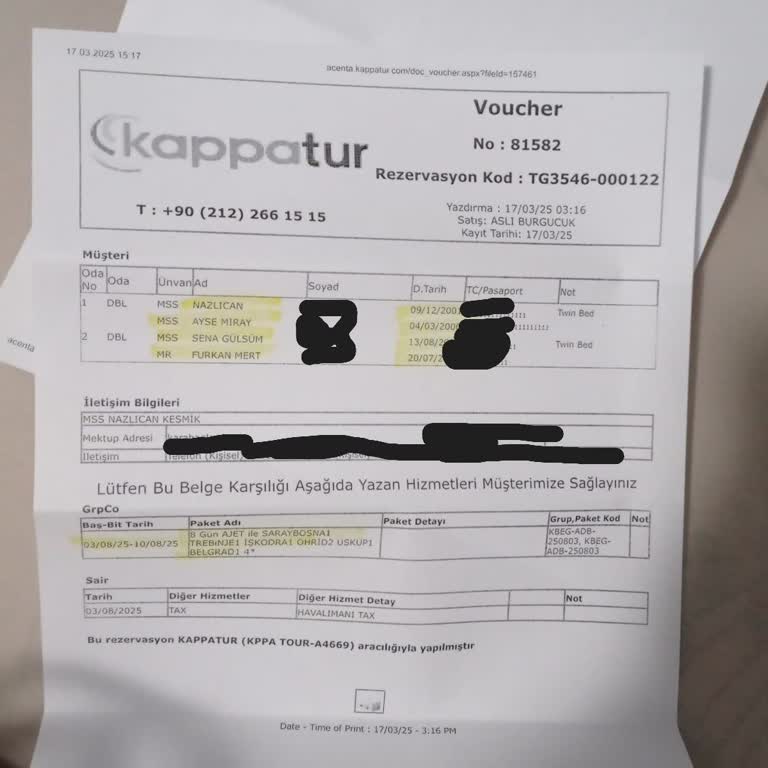 Kappatur Balkan Turu: Eksik Program, İlgisiz Rehber Ve Mağduriyet