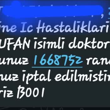 Check-up Randevum Habersizce İptal Edildi, Mağdur Edildim