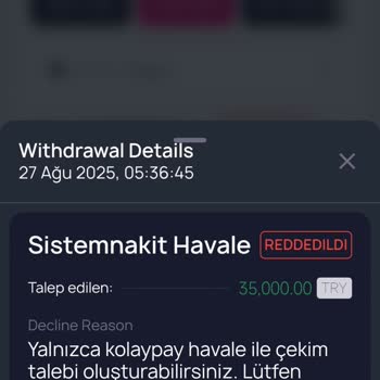 Kazandığım Bakiyenin Haksız Şekilde Ödenmemesi