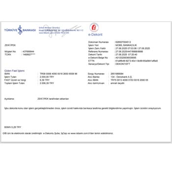 İş Bankası Hesabıma Yatırdığım Para 1 Saattir Hesabıma Geçmedi